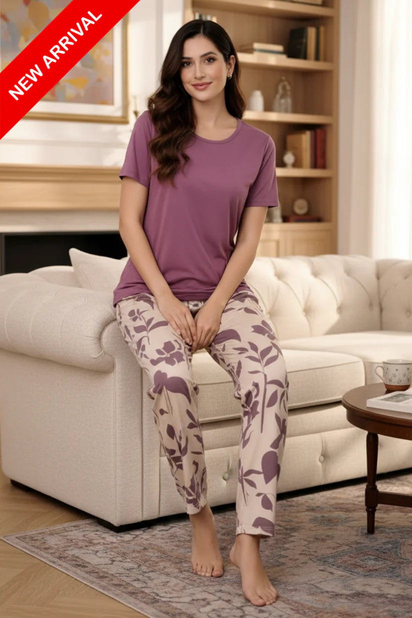Royal Purple PJs Set