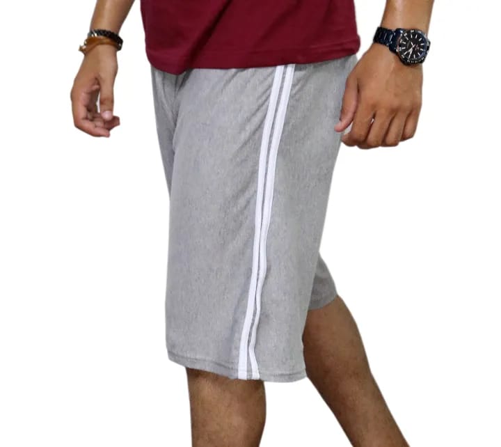 Summer Cotton Jersey Shorts Gray