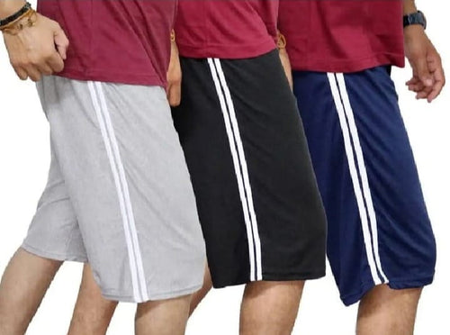 Pack Of 3  Summer Cotton Jersey Shorts