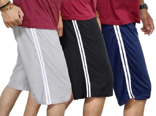 Pack Of 3  Summer Cotton Jersey Shorts