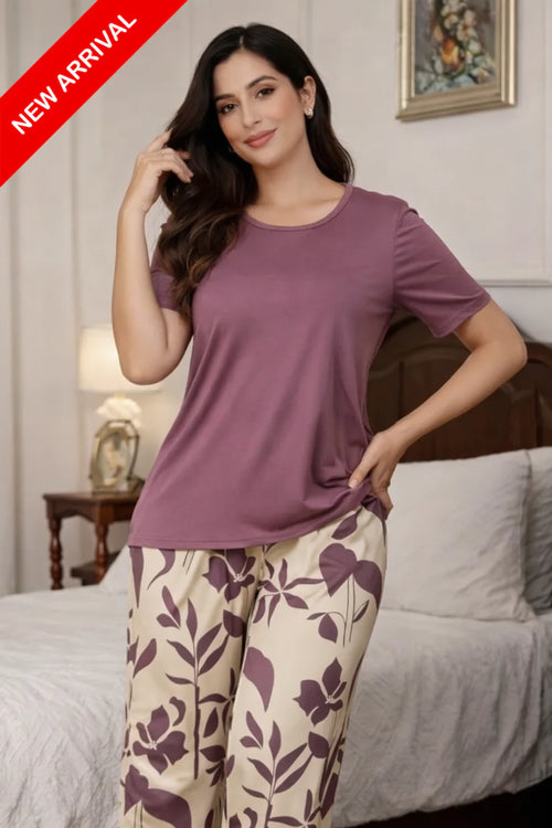 Royal Purple PJs Set
