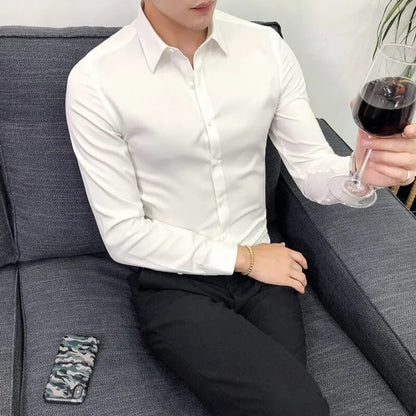 Men's Premium White Formal Shirt