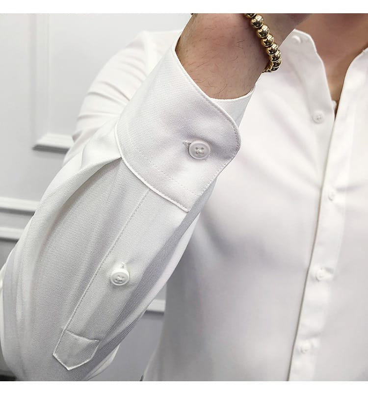 Men's Premium White Formal Shirt