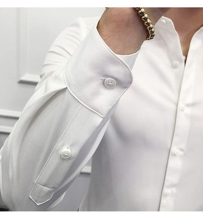 Men's Premium White Formal Shirt