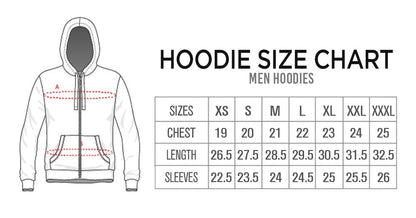 Black With Grey Basic Kangaroo Hoodie