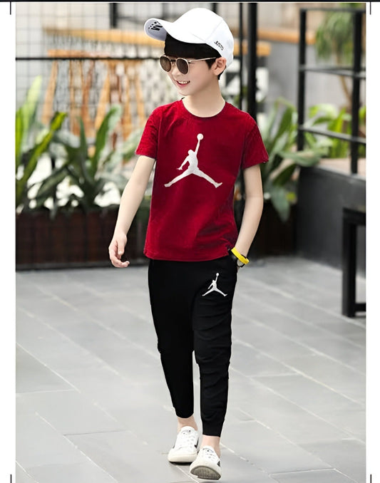 Stylish Half Sleeve Kids Suit (Each)