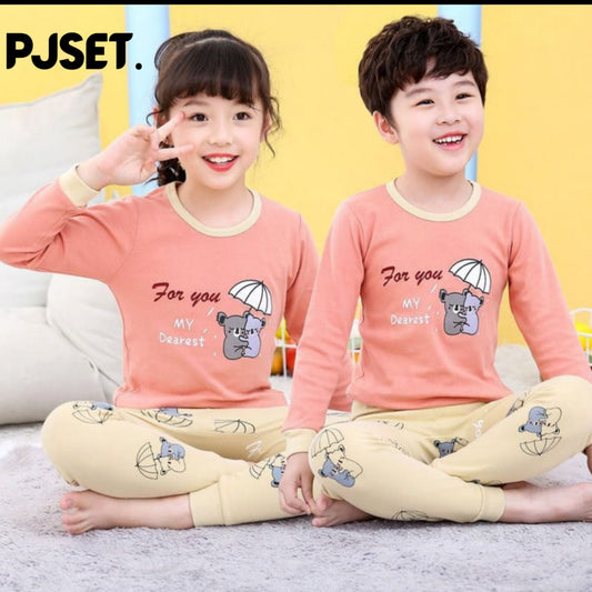 Cartoon Full Sleeve Kids Suit (Each)