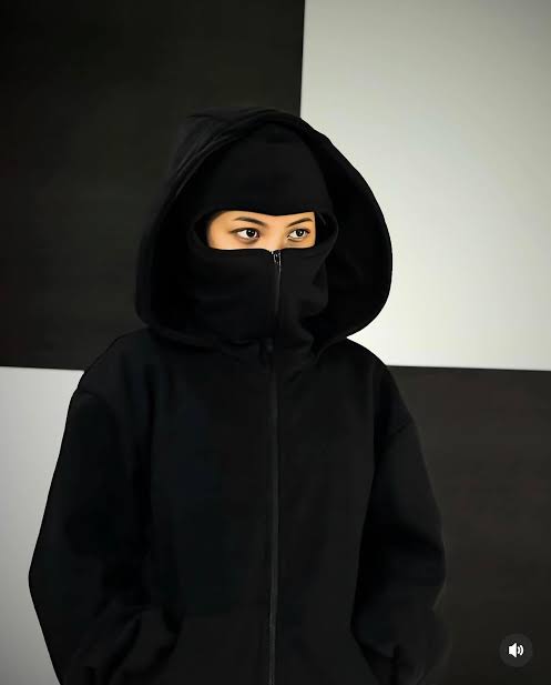 WOMEN'S Full Zipper Ninja Hoodie – Streetwear Masked Pullover